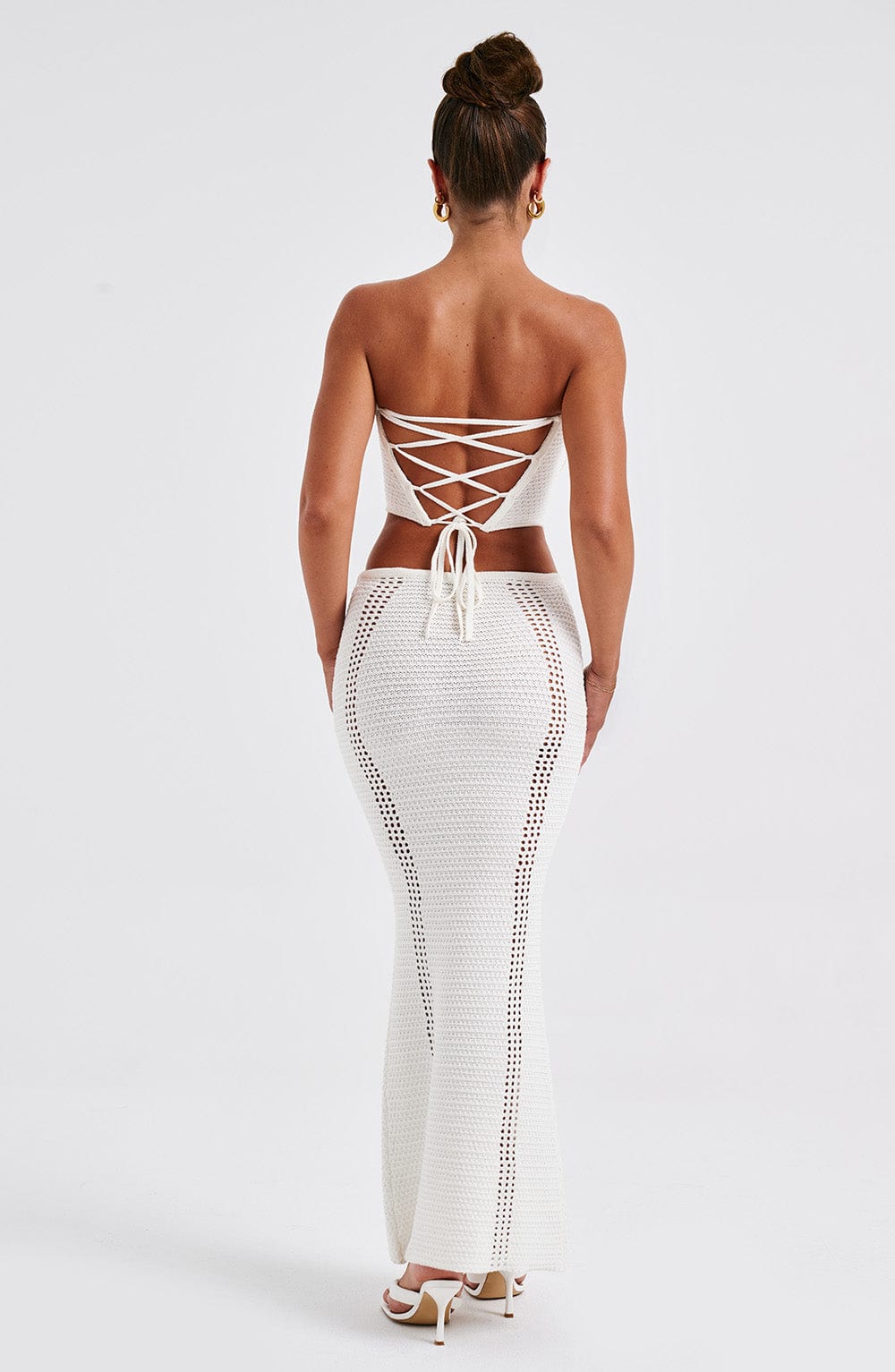 Carly Corset - White - Napalia