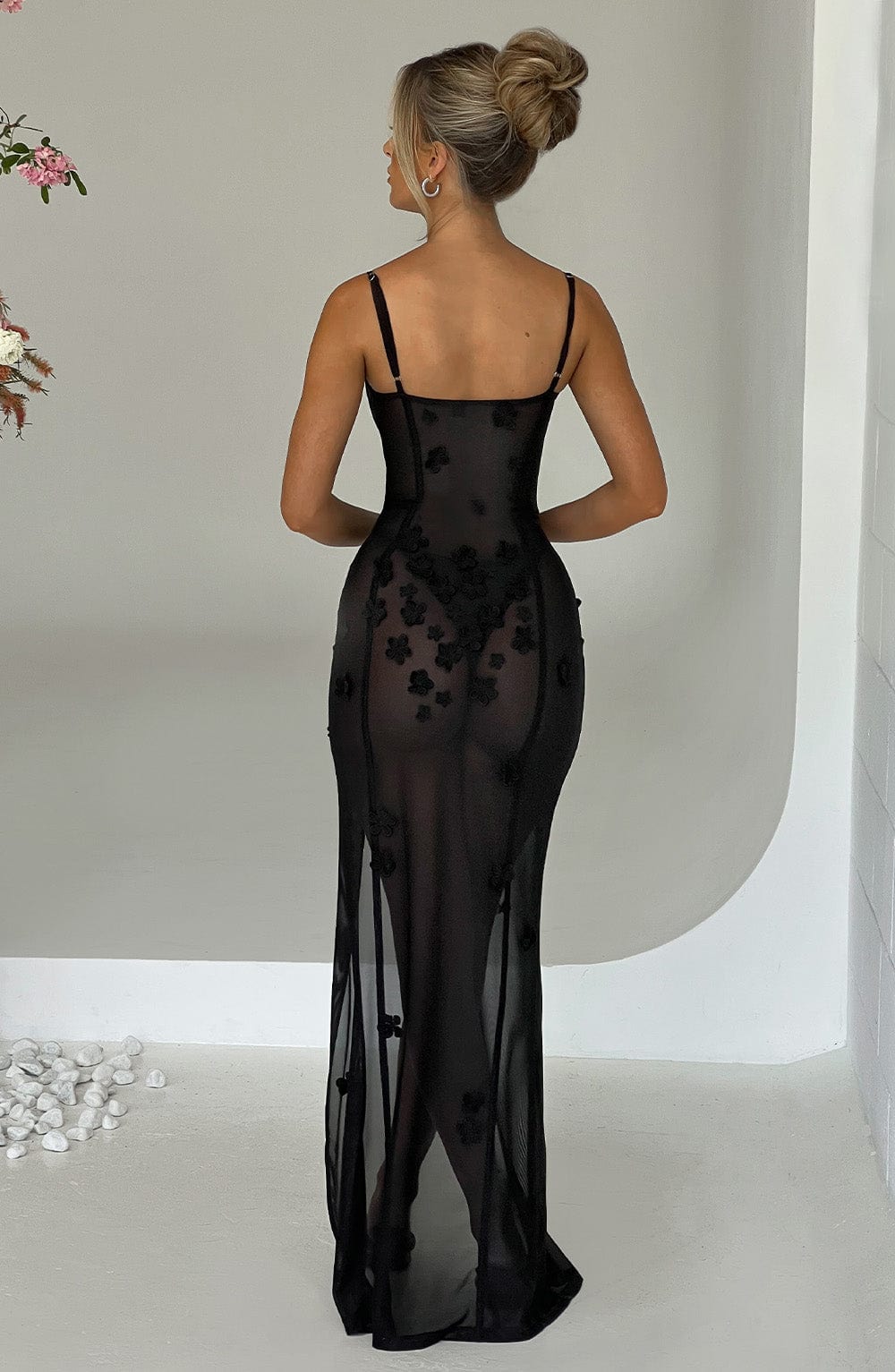 Dalary Maxi Dress - Black - Napalia