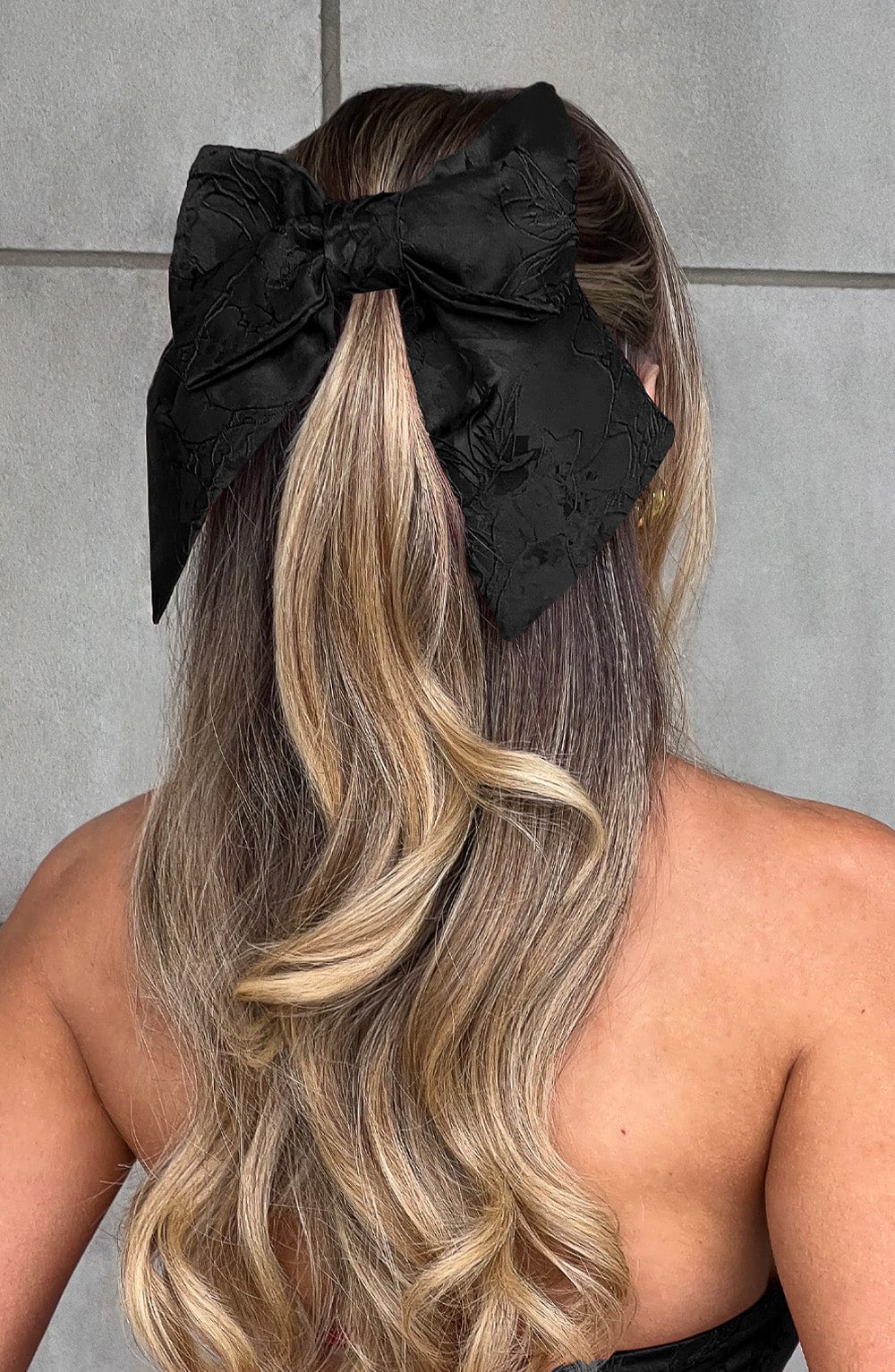 Elsa Bow - Black - Napalia