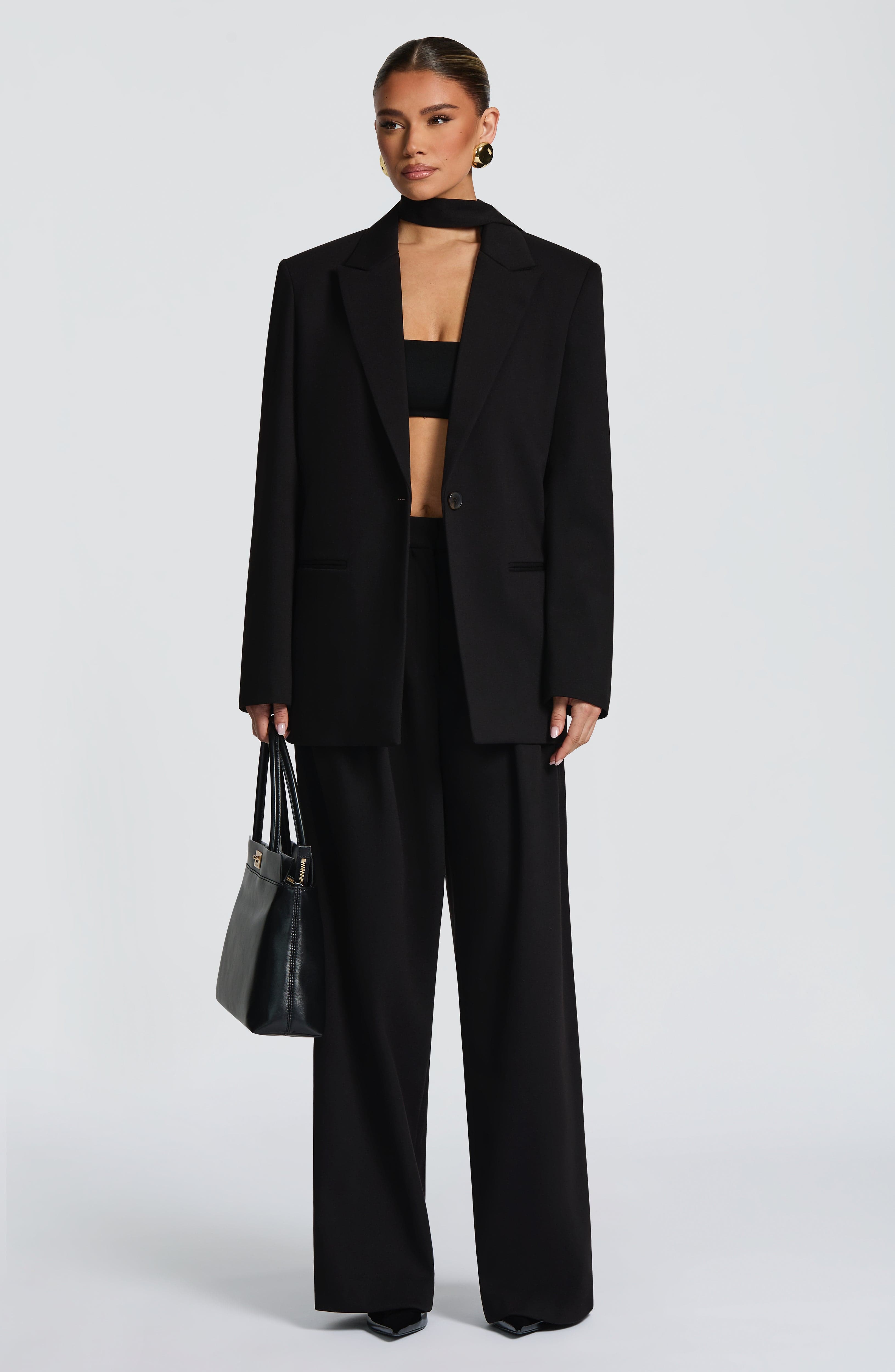 Reece Blazer - Black - Napalia