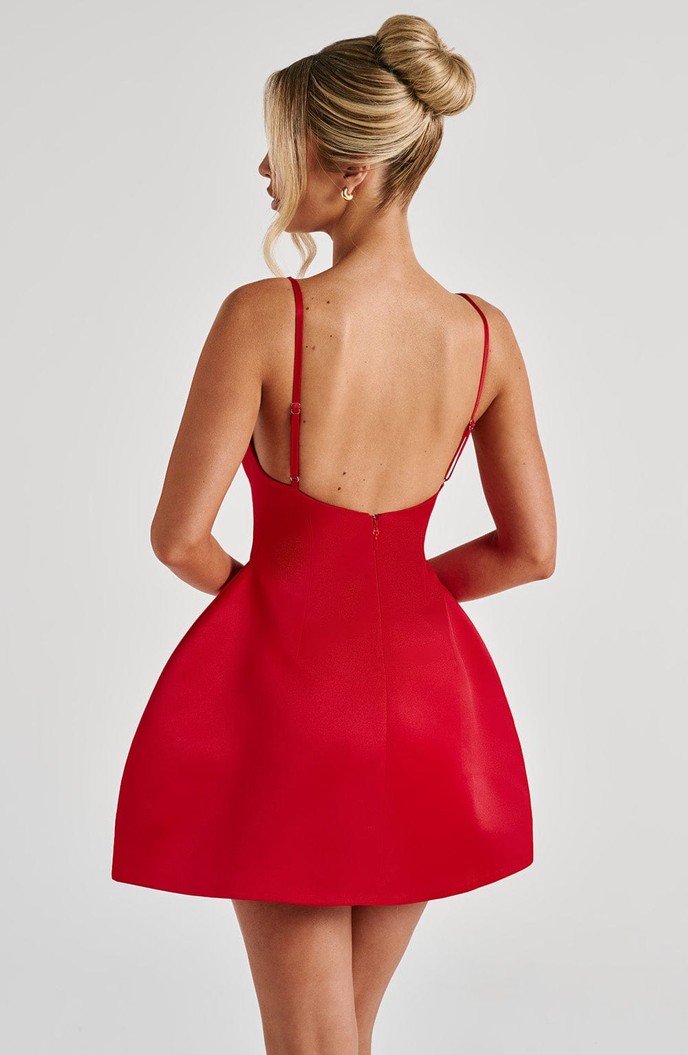 Tate Mini Dress - Red - Napalia